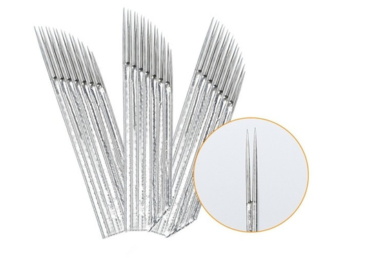 Low Vibration Manual Tattoo Needles Stainless Steel For Microblading Pen